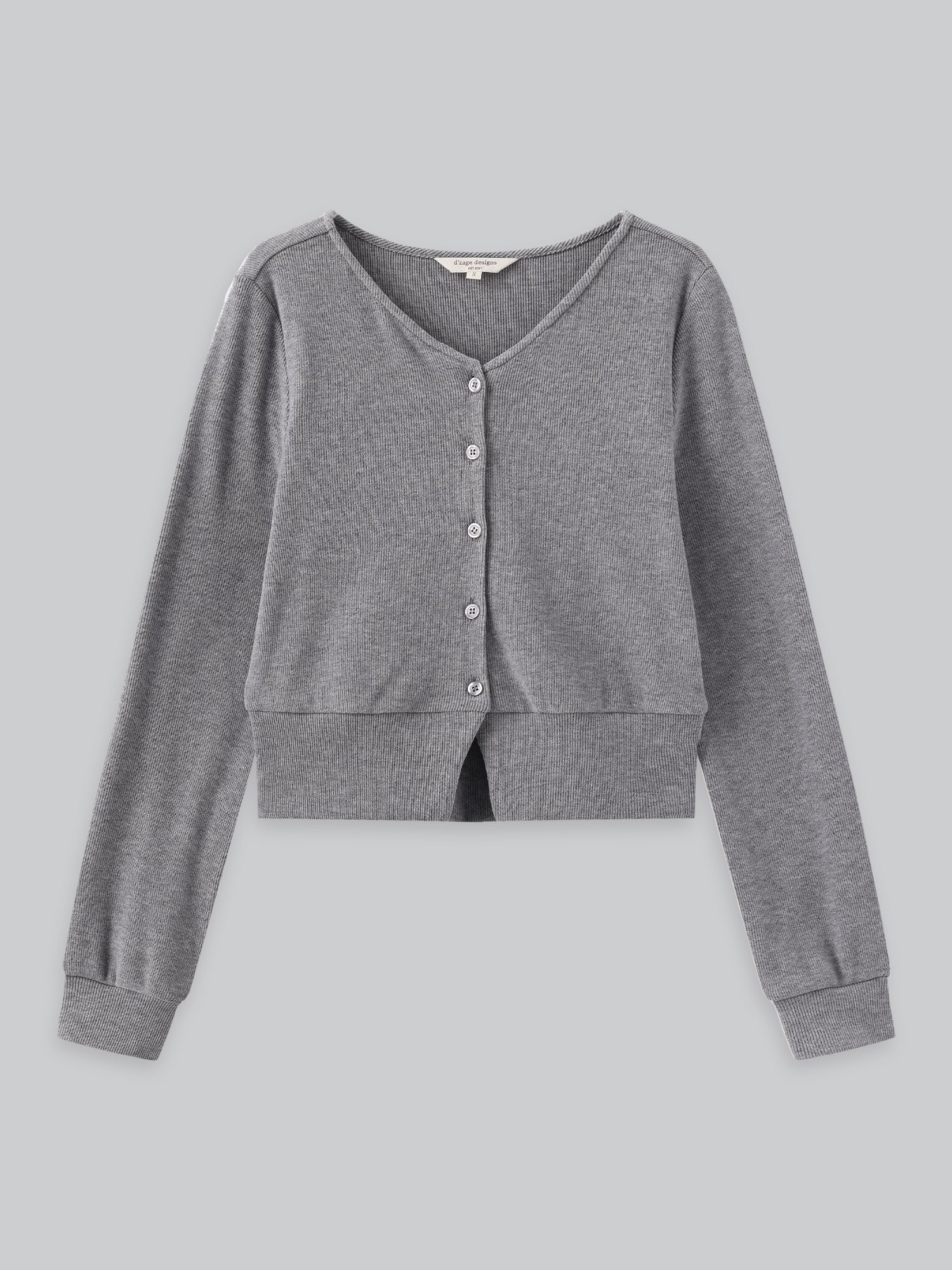 Fion Buttoned Knit Top (90% Cashmere)