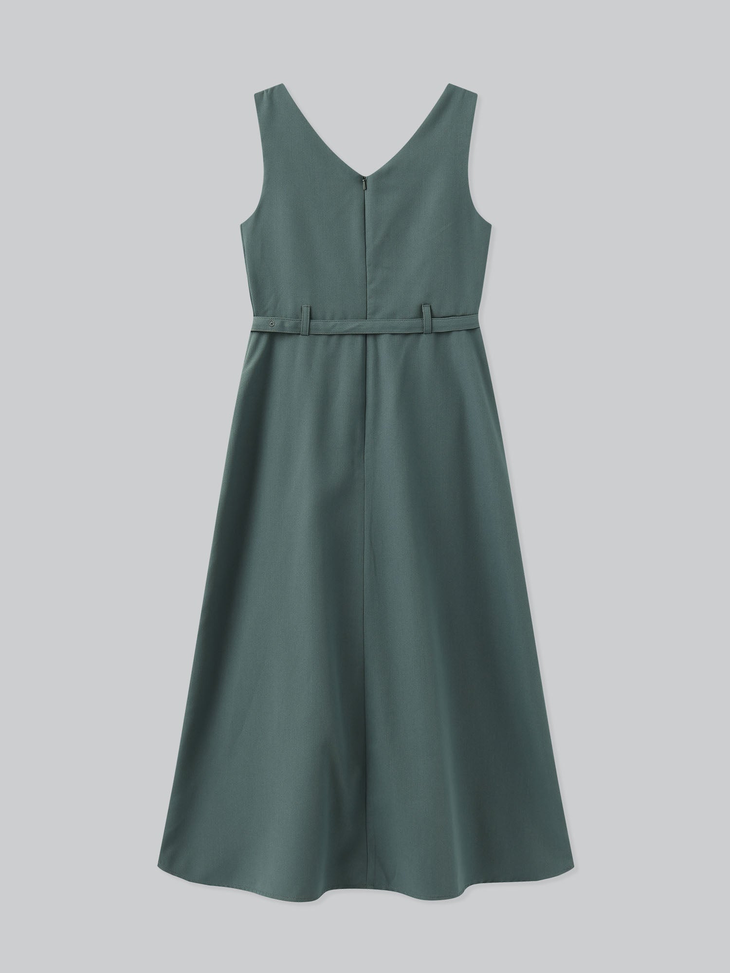 Constel V-Neck Belted Dress