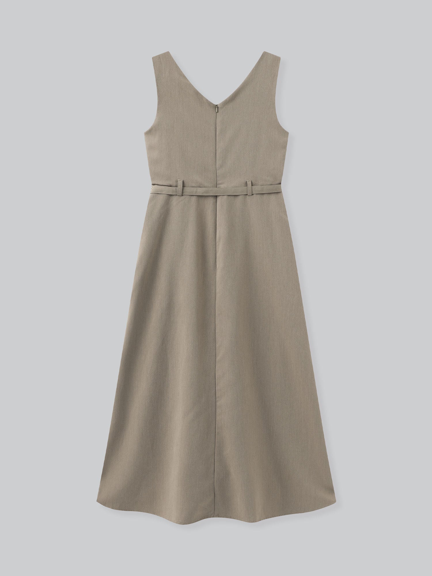 Constel V-Neck Belted Dress