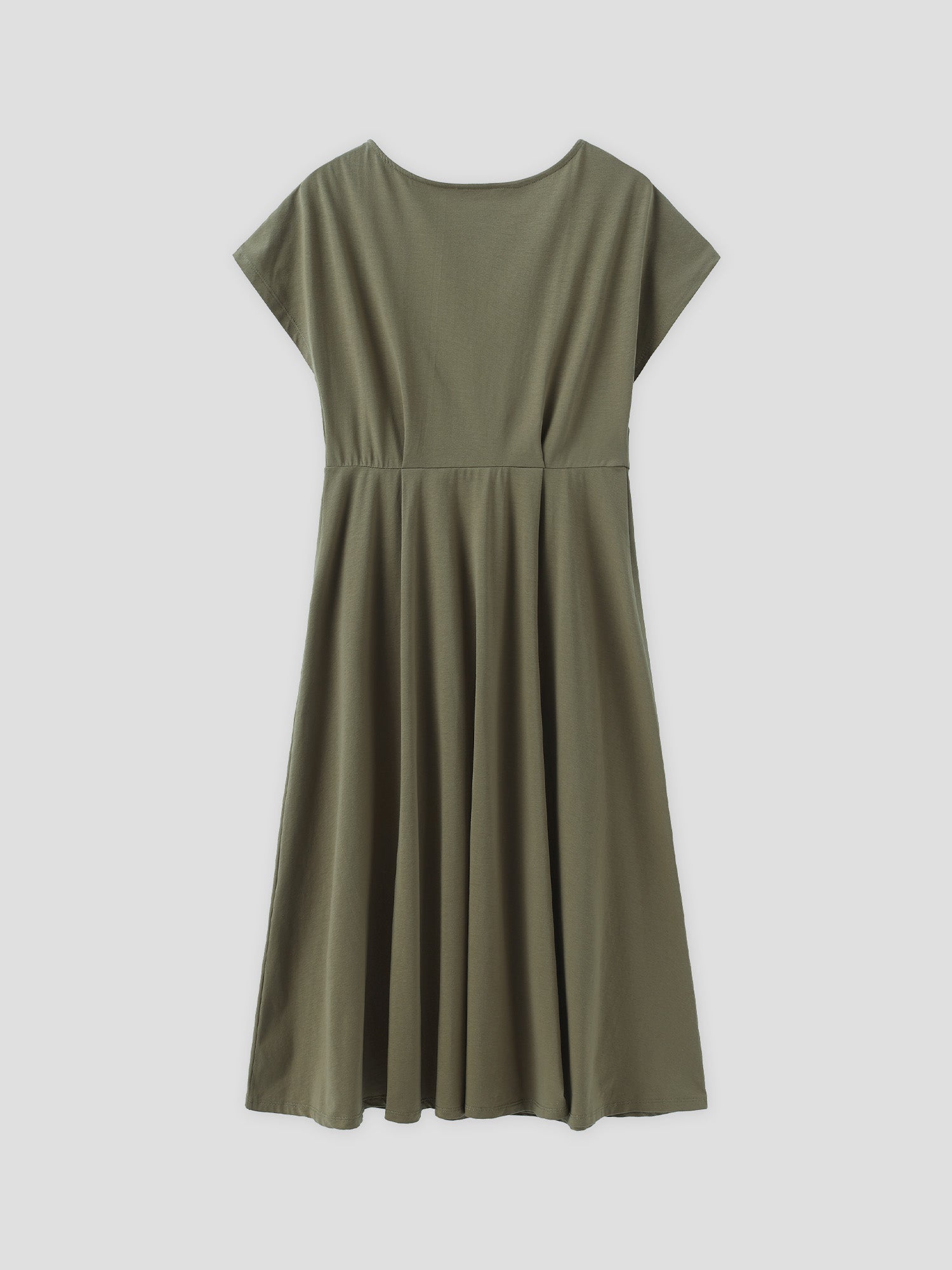 Comfy Dart Pleat Dress (3 Colours)