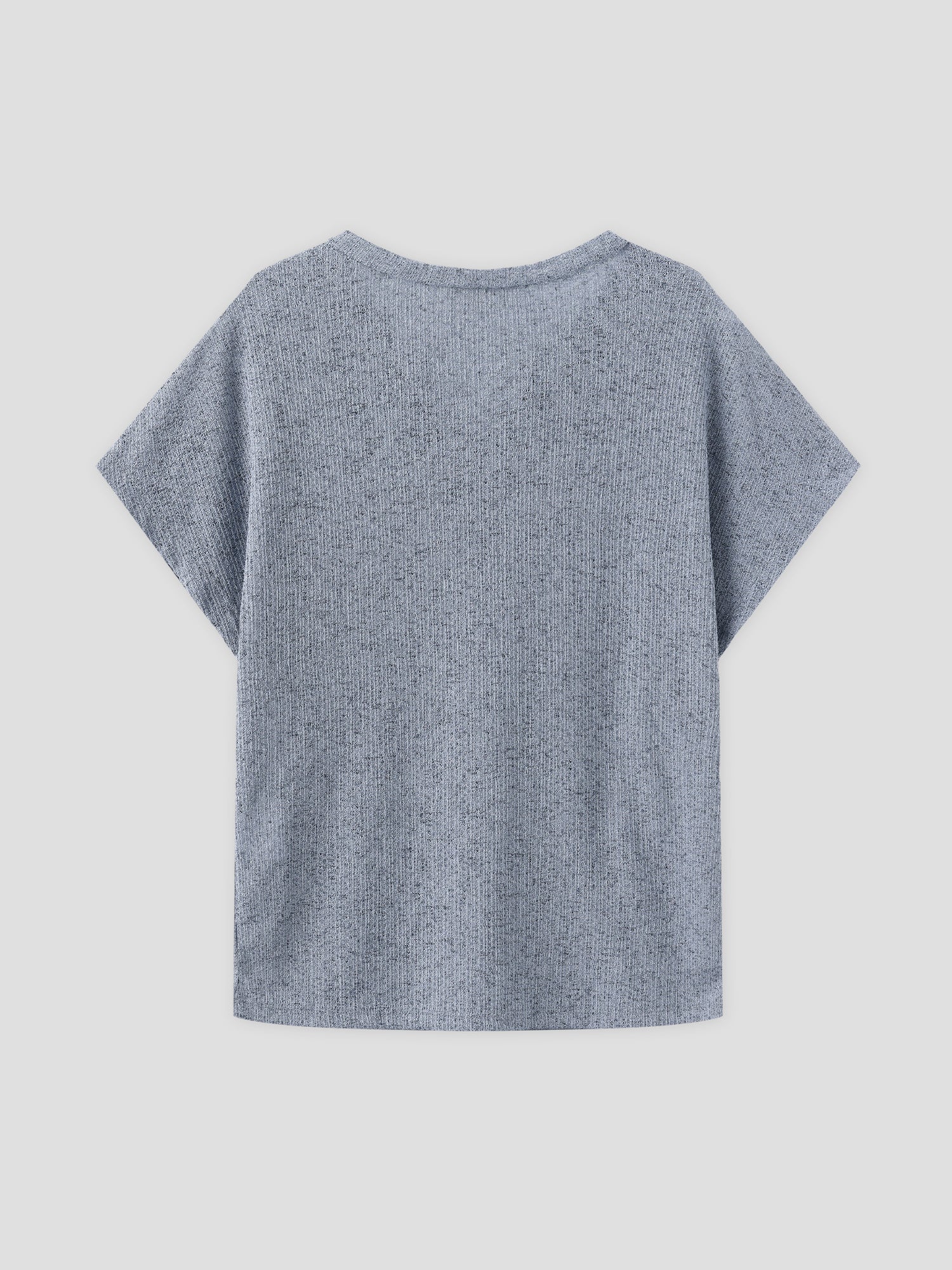Semi Sheer V-Neck Top