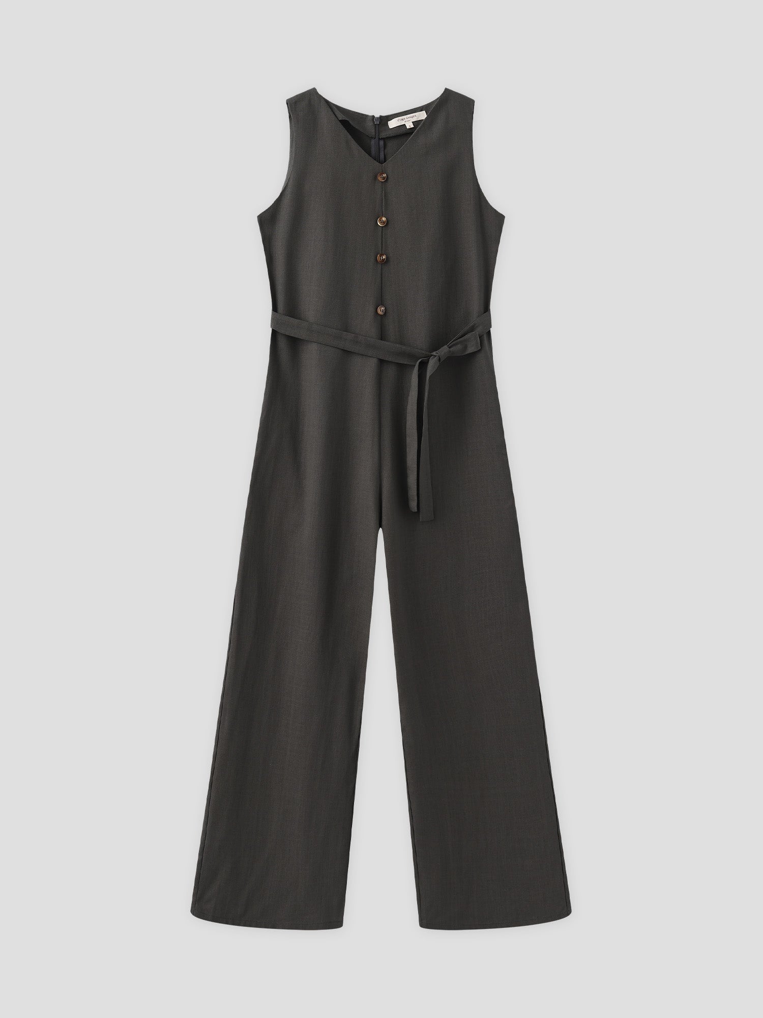 Self Tie Waist Jumpsuit
