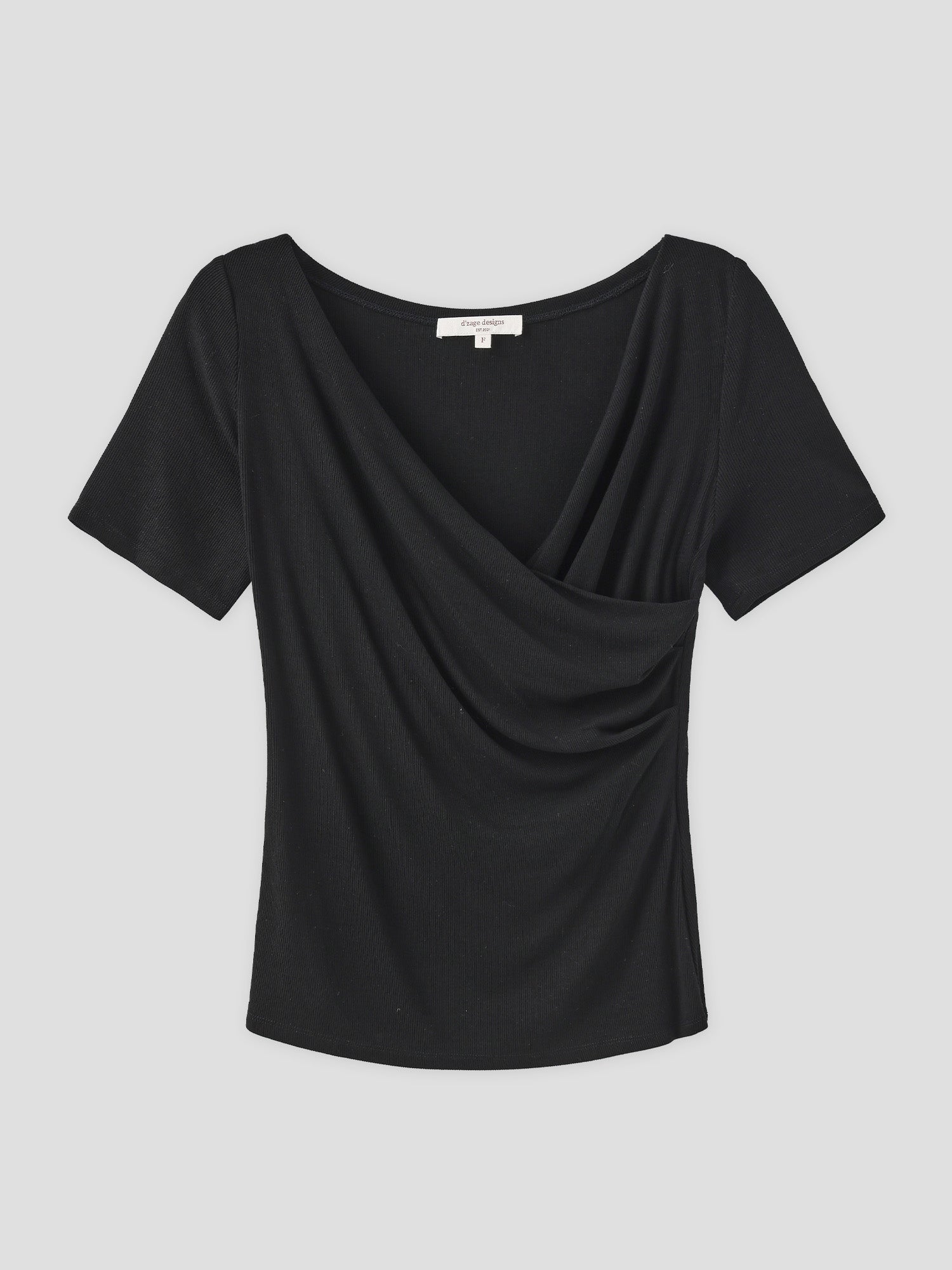 Knitted Wrap Top