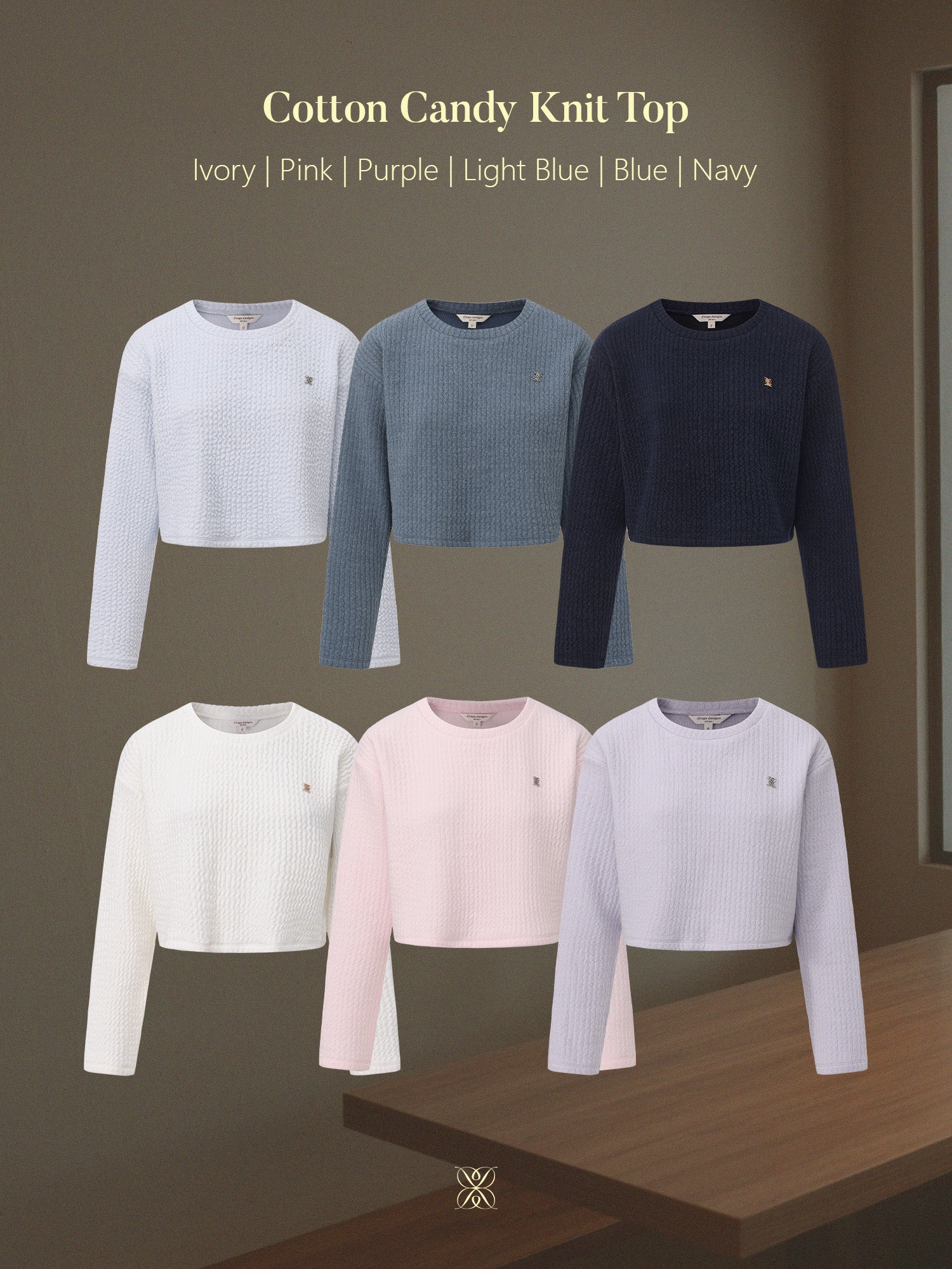 Cotton Candy Knit Top