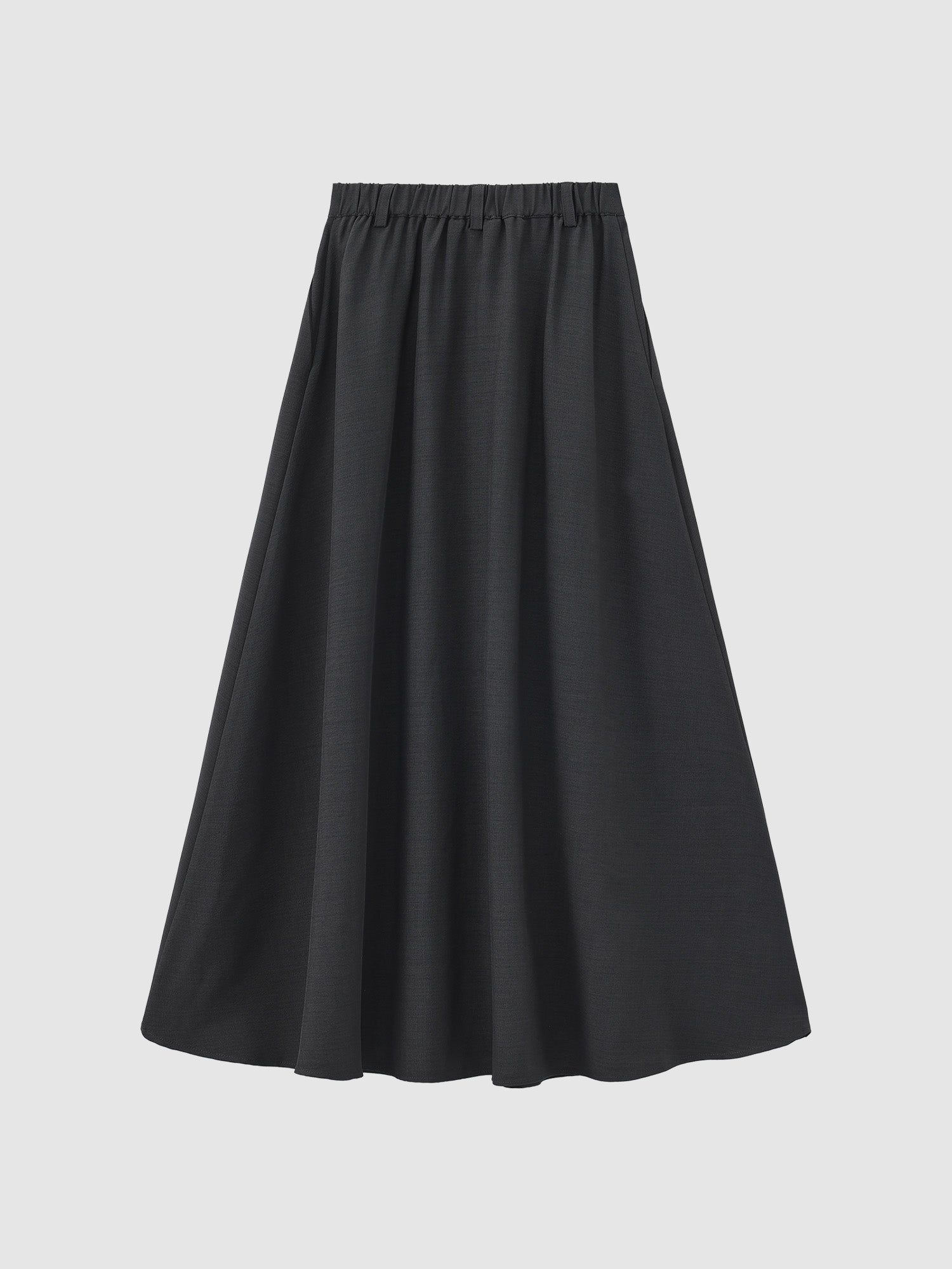 Pleated Midi Skirt