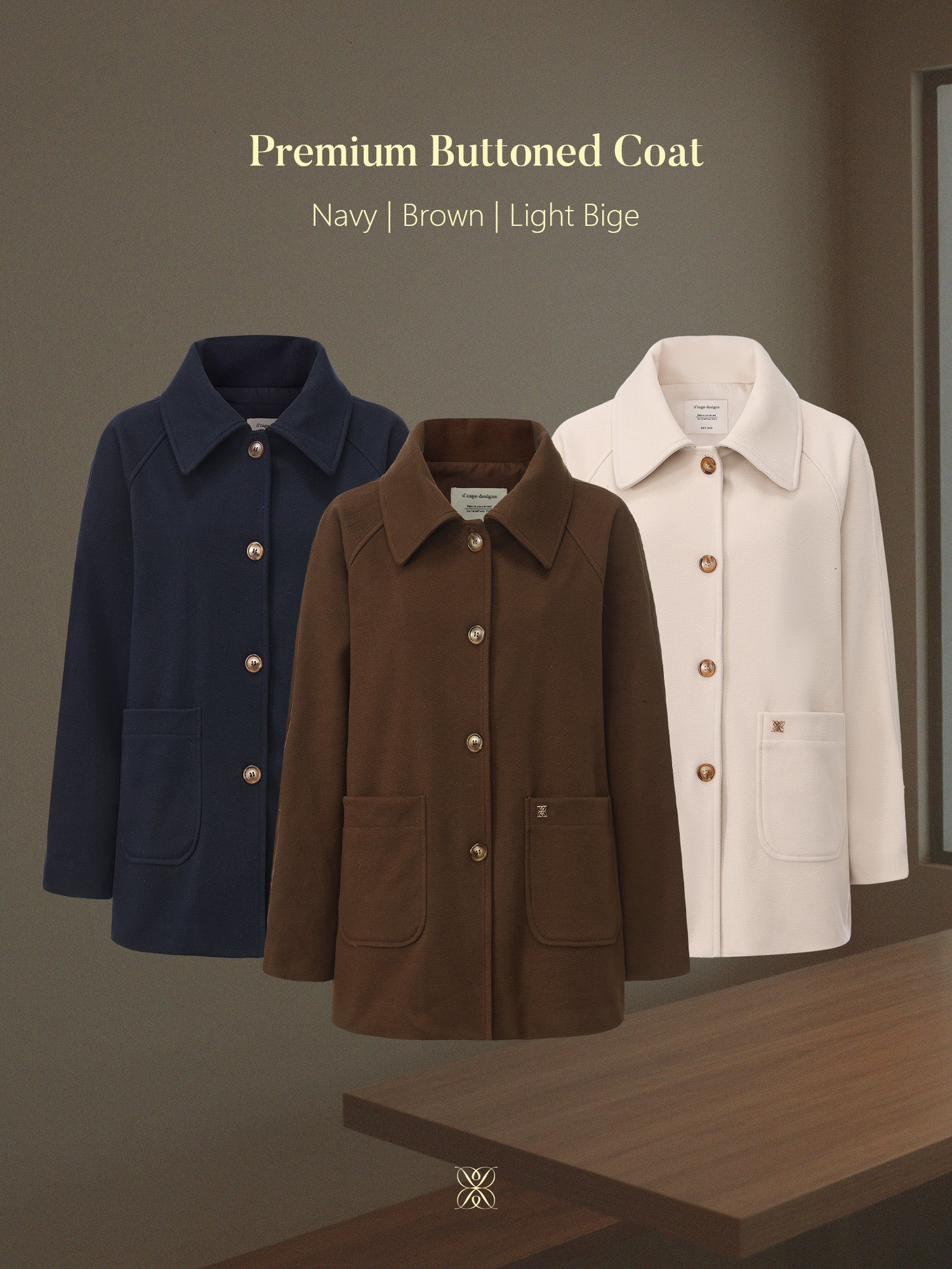Premium Buttoned Coat