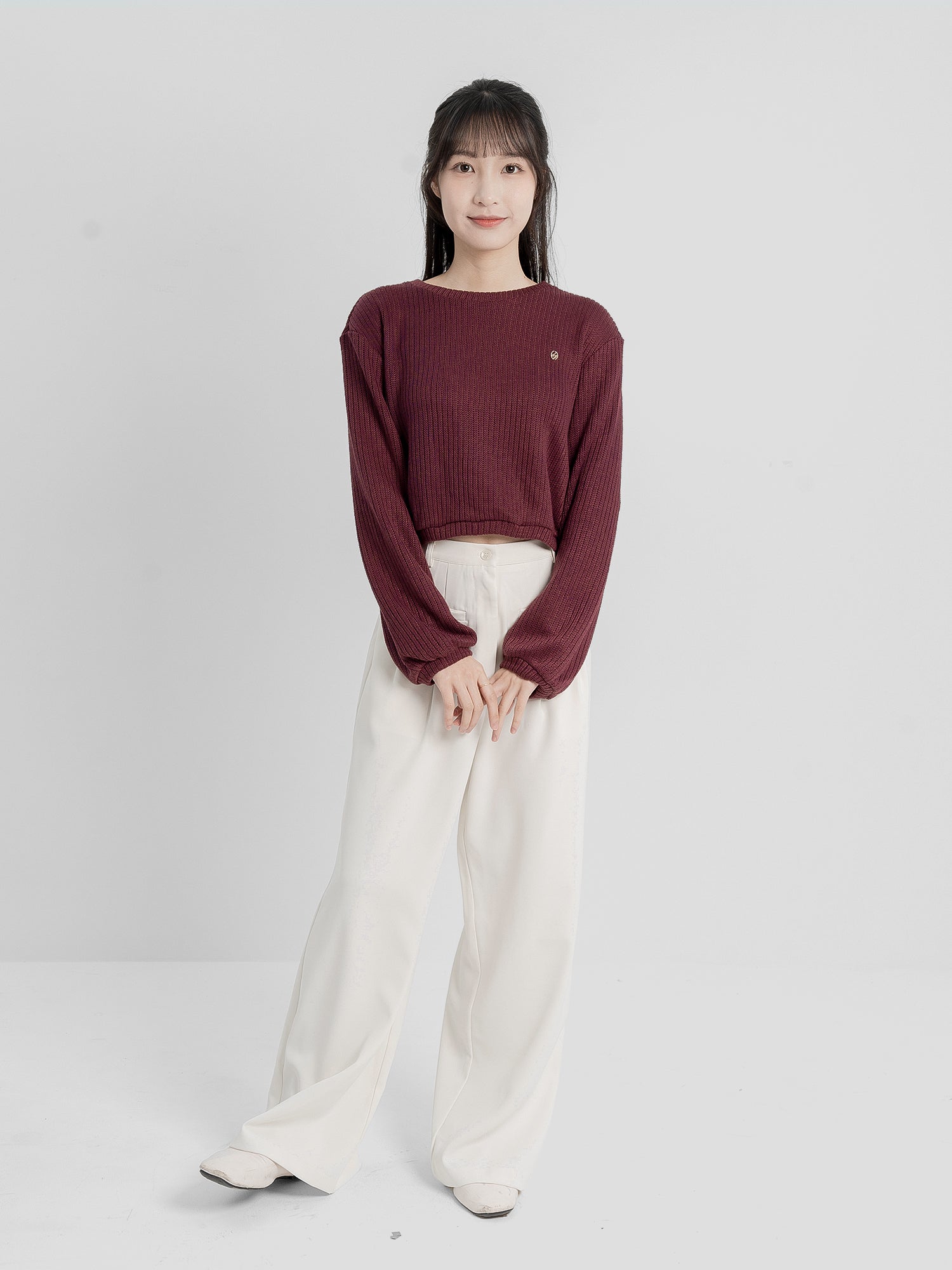 Alice Round Neck Knitted Sweater