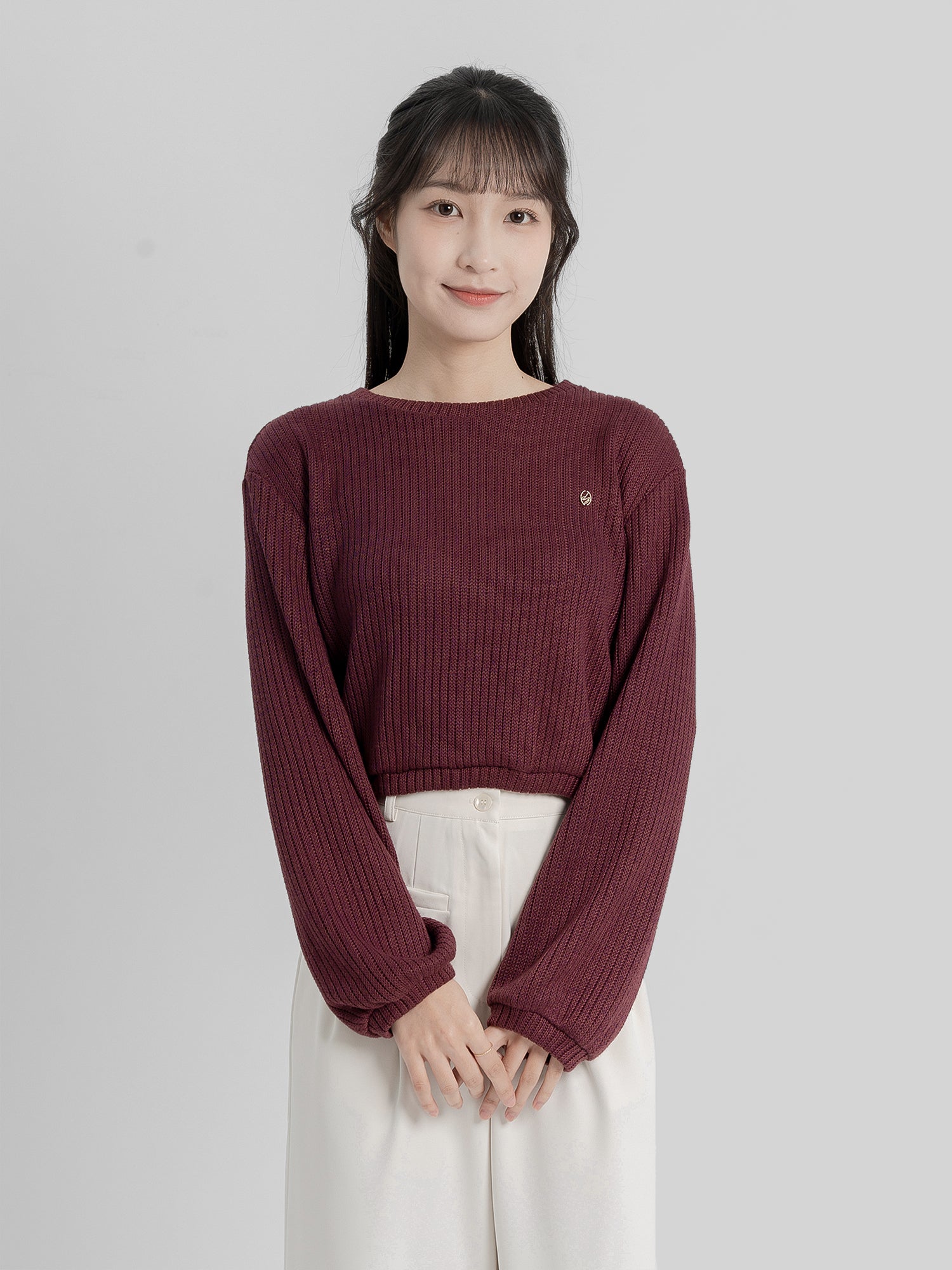 Alice Round Neck Knitted Sweater