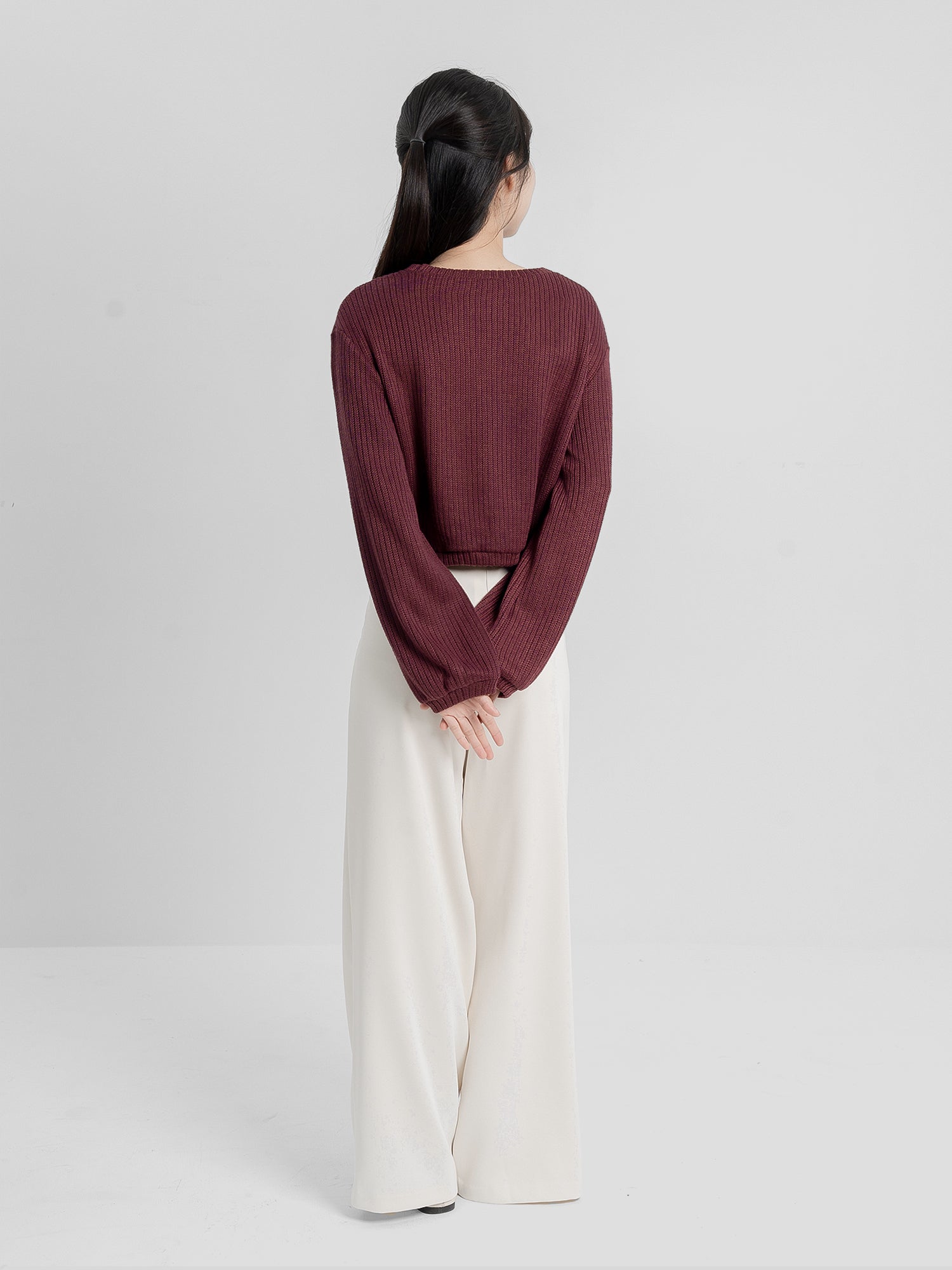 Alice Round Neck Knitted Sweater