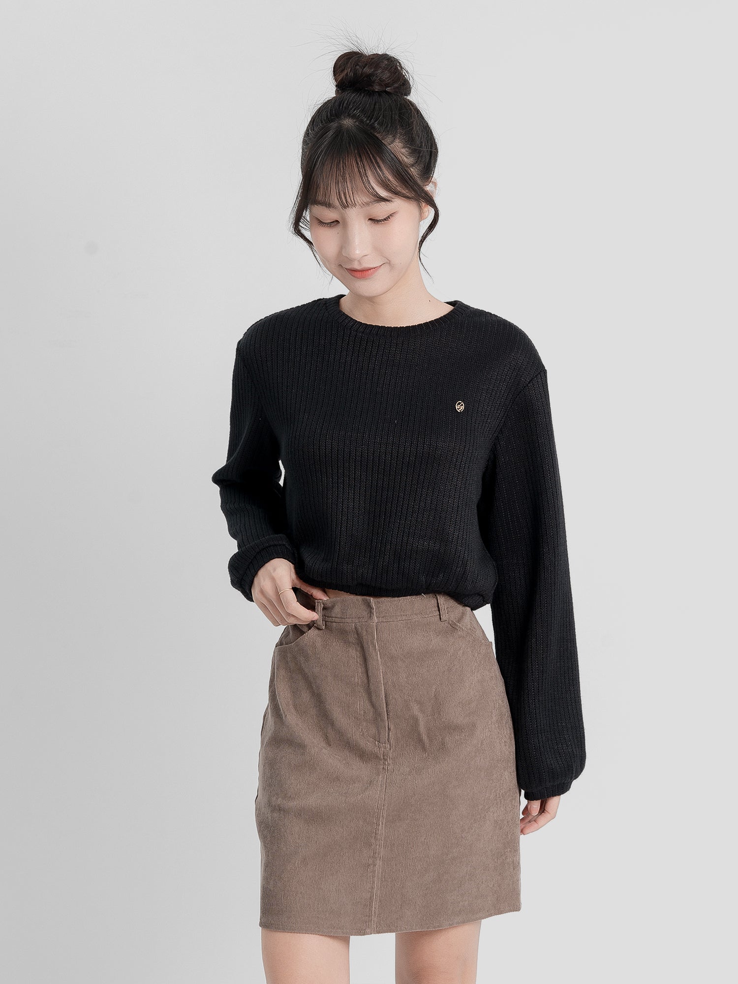 Alice Round Neck Knitted Sweater