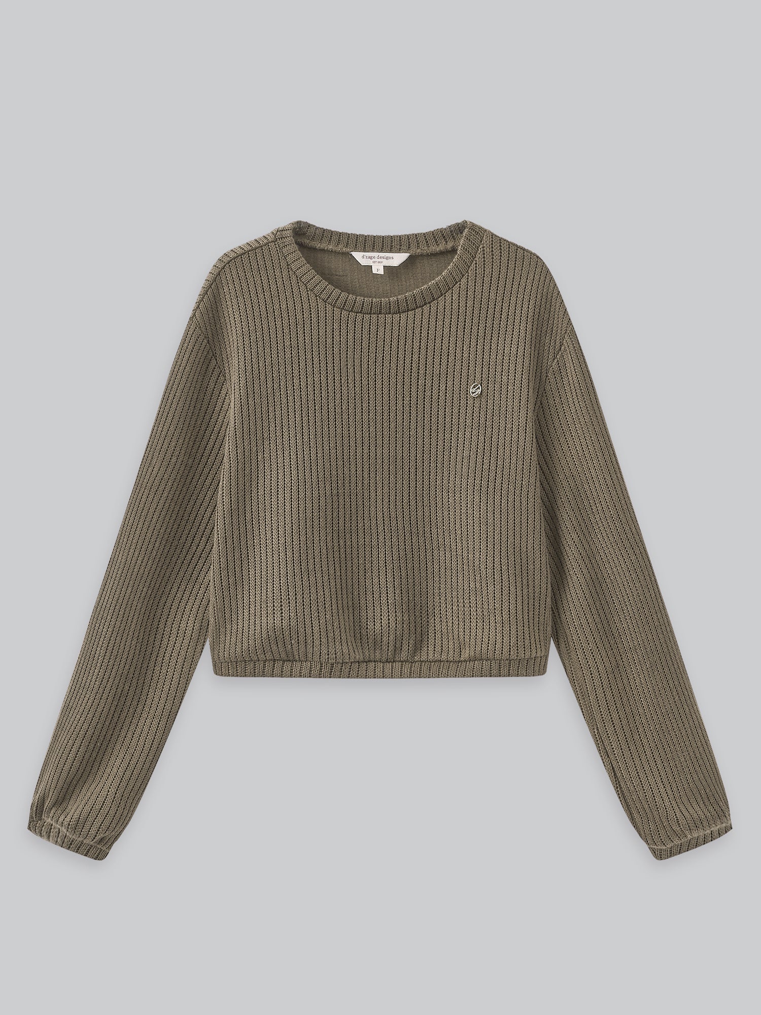 Alice Round Neck Knitted Sweater