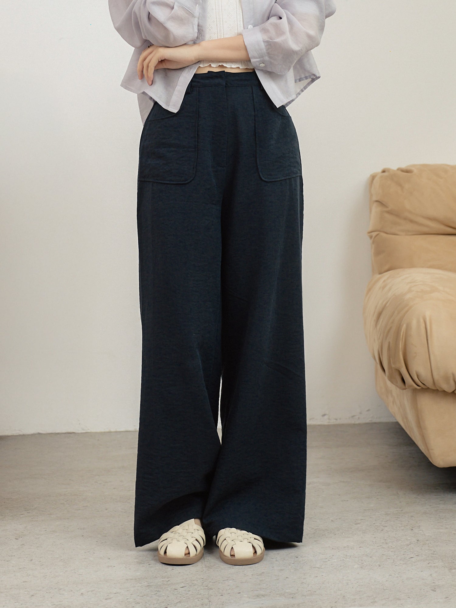 Patch Pocket Pants