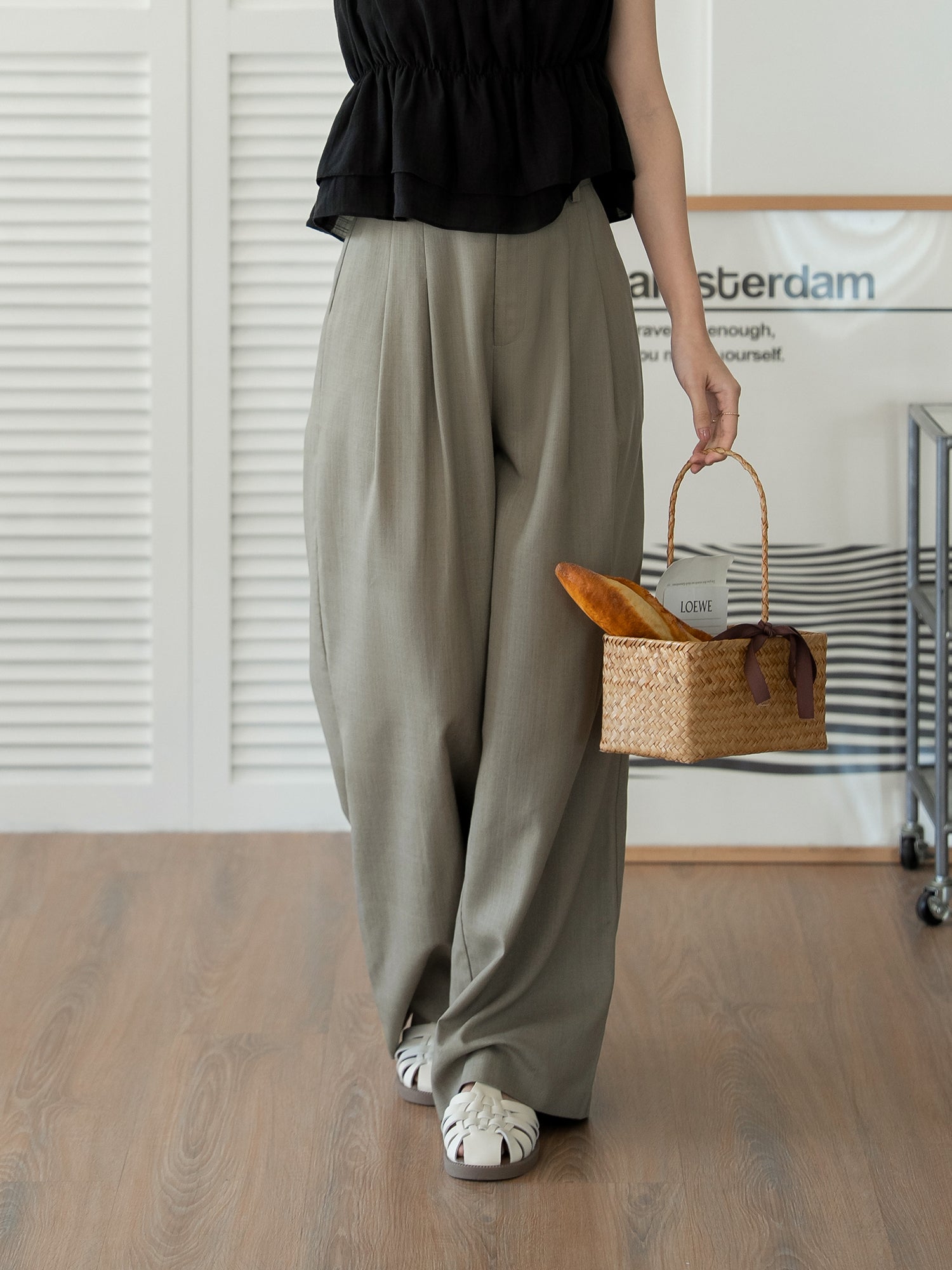 Premium Linen-like Trousers