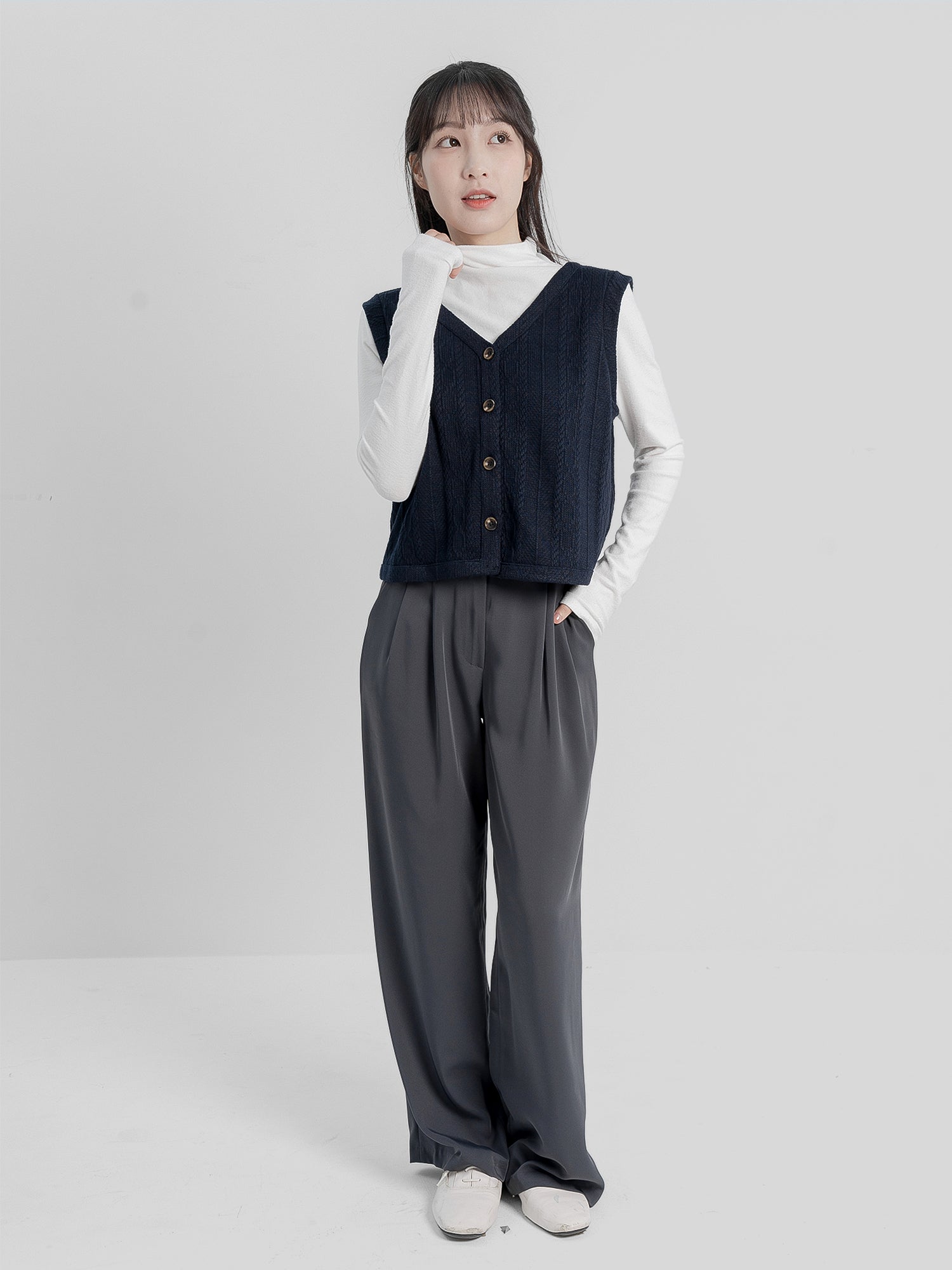 Oliver Cable Knit Vest