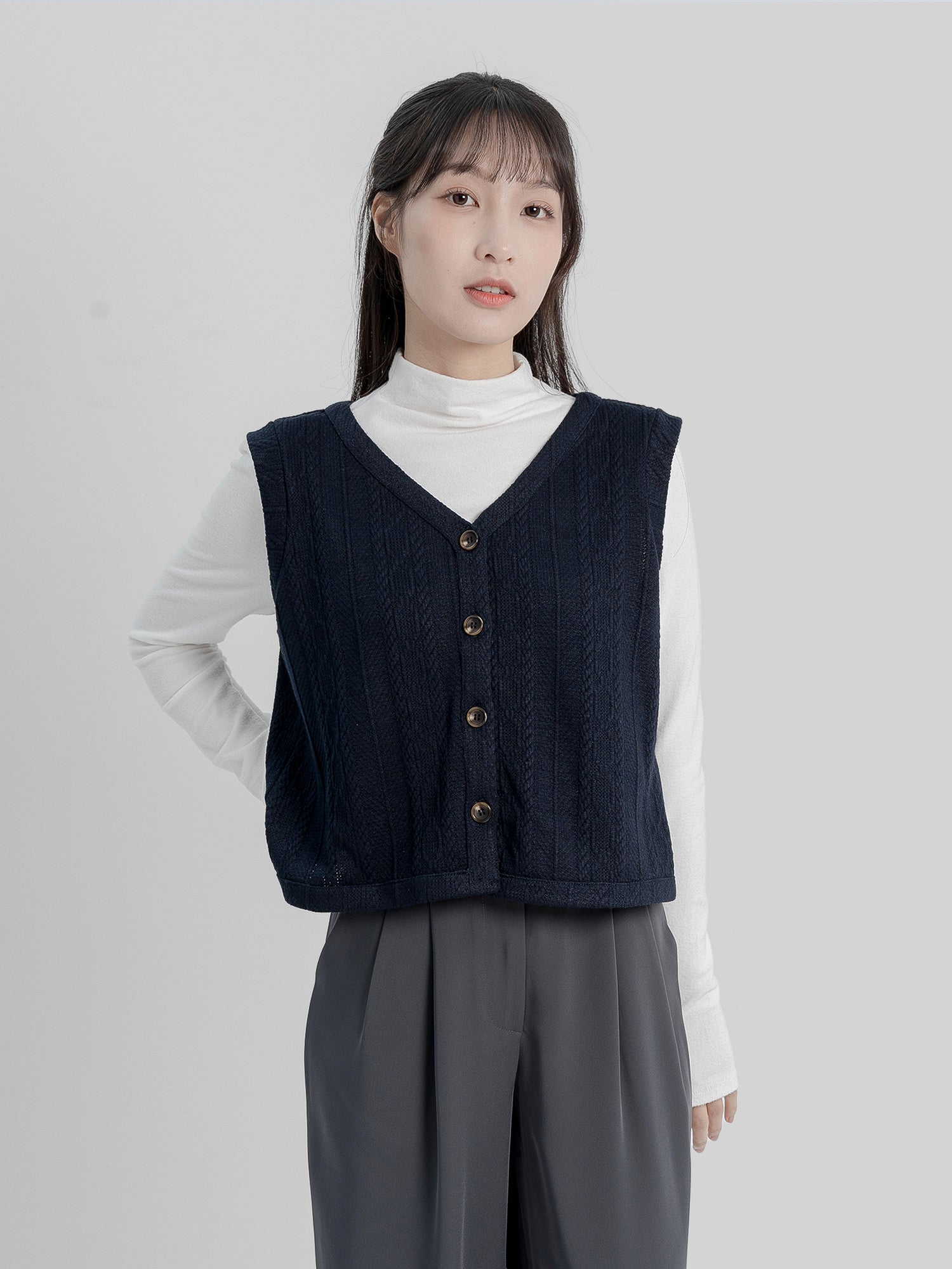 Oliver Cable Knit Vest