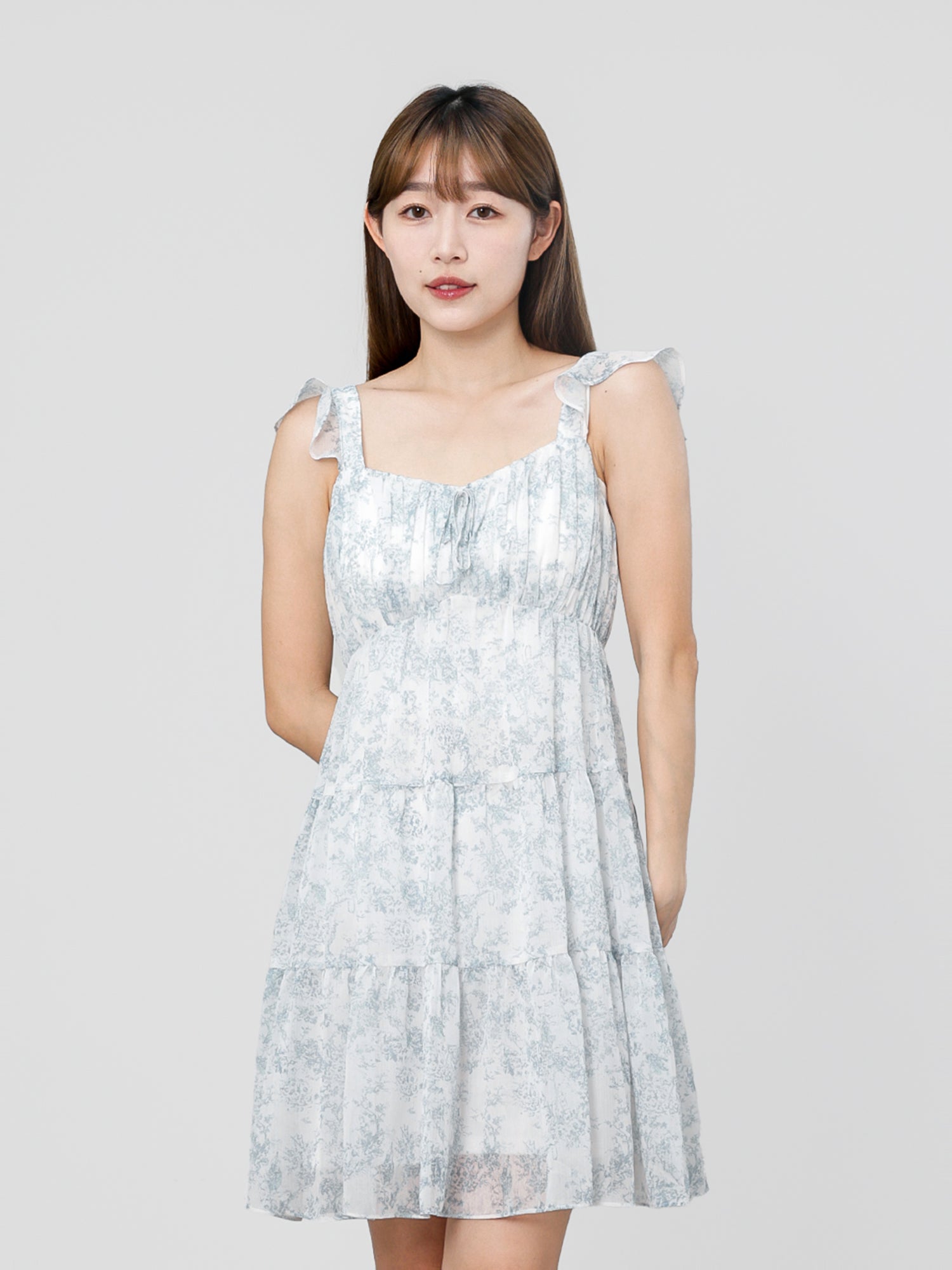Piper Sleeveless Tiered Mini Dress