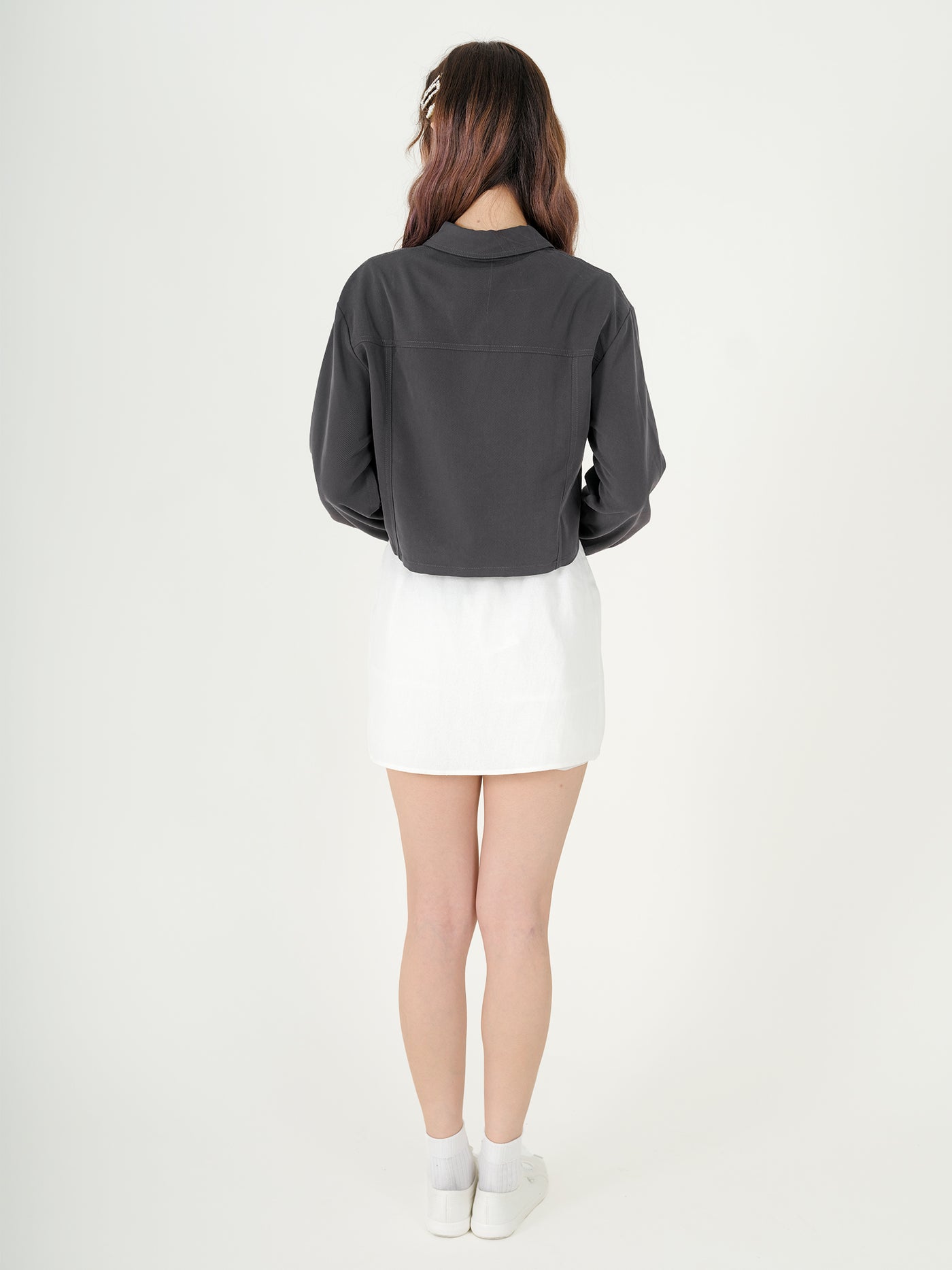 Tyne Cropped Patch Pocket Jacket
