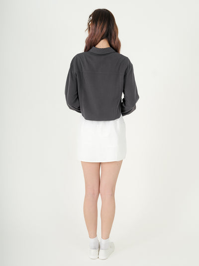 Tyne Cropped Patch Pocket Jacket