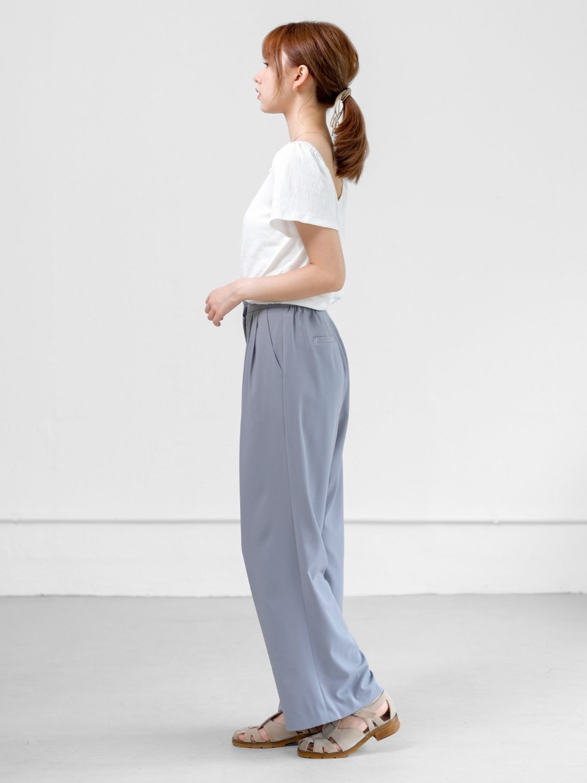 Juno Two Way Back Wrap Top - DAG-DD0706-23IvoryS - Ivory - S - D'ZAGE Designs