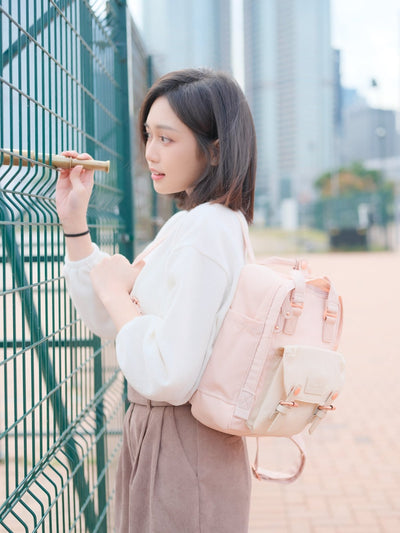 Doughnut Macaroon Mini Nature Pale Series Soft Sunrise X Hazy (Authorised Distributor) - DAG-DN-A8791-21SoftSunwiseHazyF - Pink - F - D'ZAGE Designs