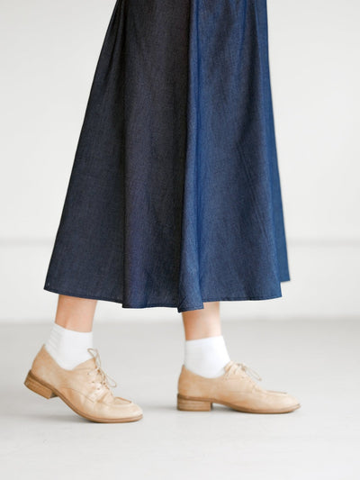 Tish Strap Midi Skirt - DAG-DD0336-23DenimS - Denim - S - D'ZAGE Designs