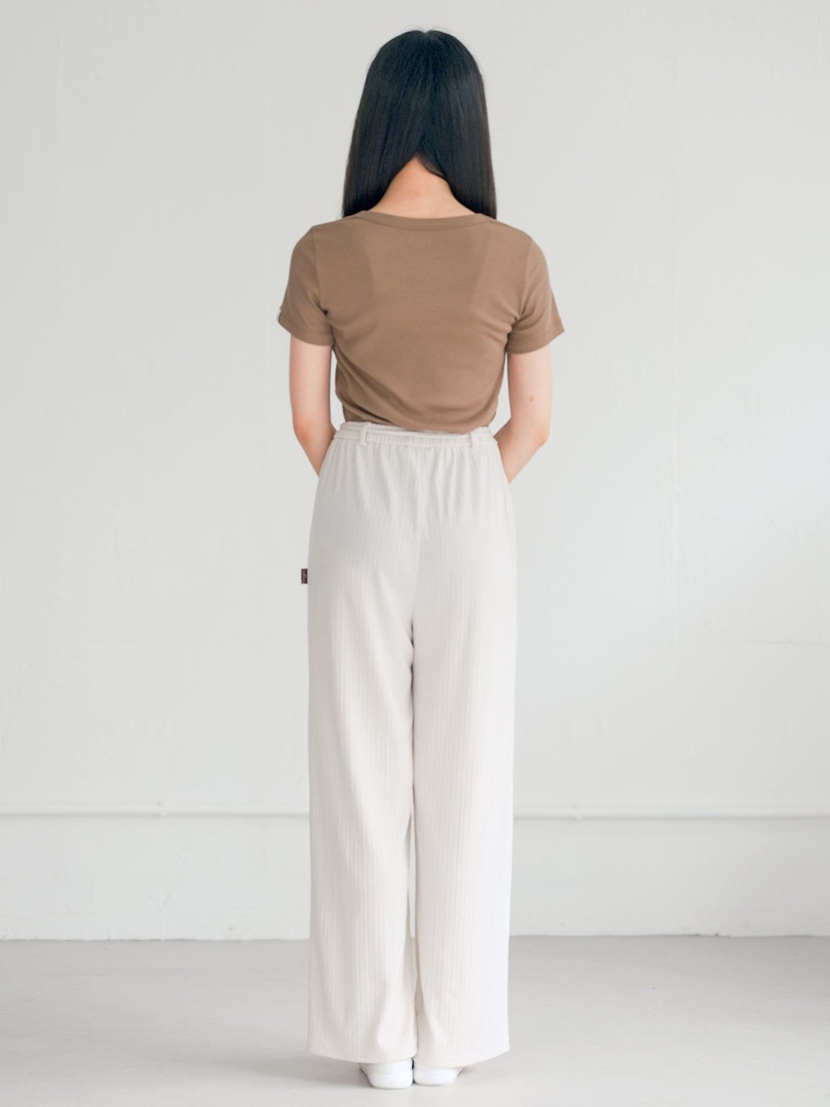 Leora Square Neck Tee - DAG-G-220135BrownieF - Brownie - F - D'ZAGE Designs