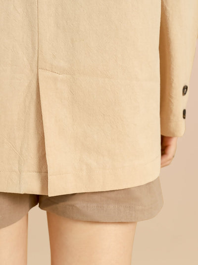Essential Blazer CREAM - DAG-DD8794-21CreamS - Beige - S - D'ZAGE Designs