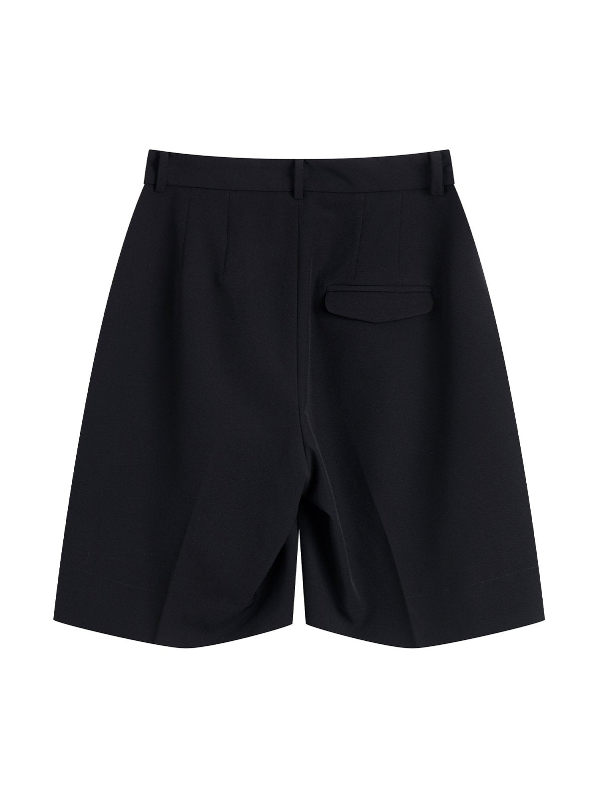 Masculine Bermuda Shorts - DAG-DD7859-21BlackS - Black - S - D'ZAGE Designs