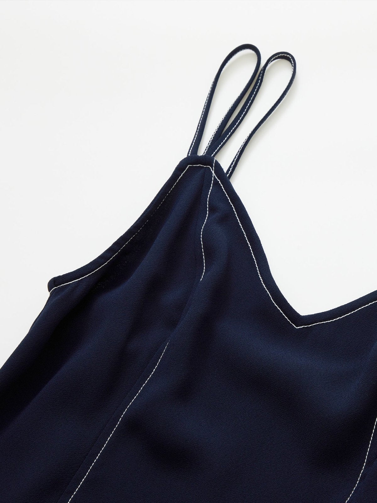 Self Tie Maxi Dress NAVY - DAG-DD8518-21NavyF - Navy Blue - F - D'ZAGE Designs