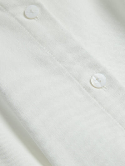 Robyn A-Line Shirt Dress - DAG-DD9338-22MochiIvoryF - Mochi Ivory - F - D'ZAGE Designs