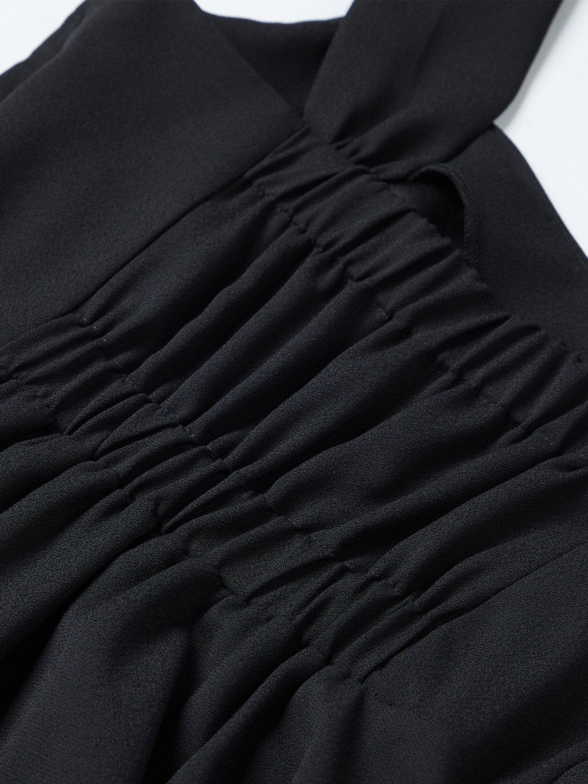 Theia Sweetheart Neck Mini Dress - DAG-DD8731-21BlackS - Black - S - D'ZAGE Designs