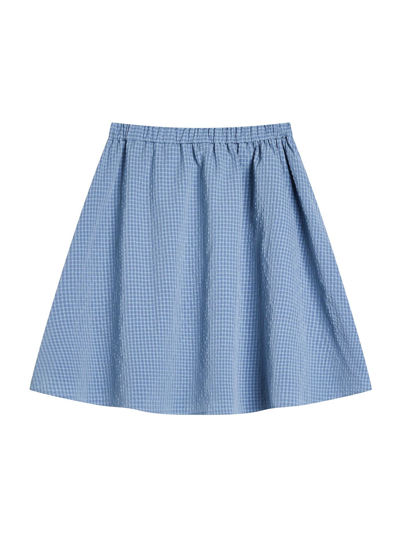Connie Textured Checker Mini Skirt