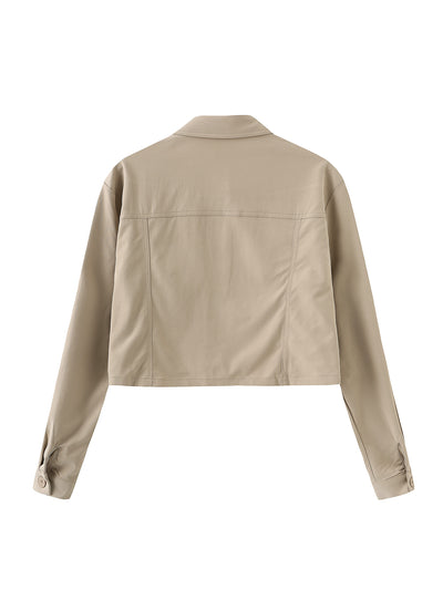 Tyne Cropped Patch Pocket Jacket