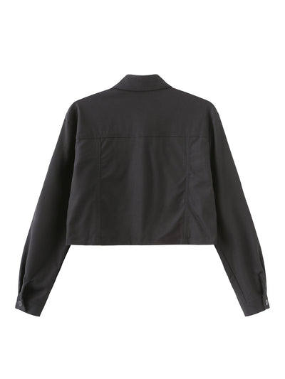 Tyne Cropped Patch Pocket Jacket