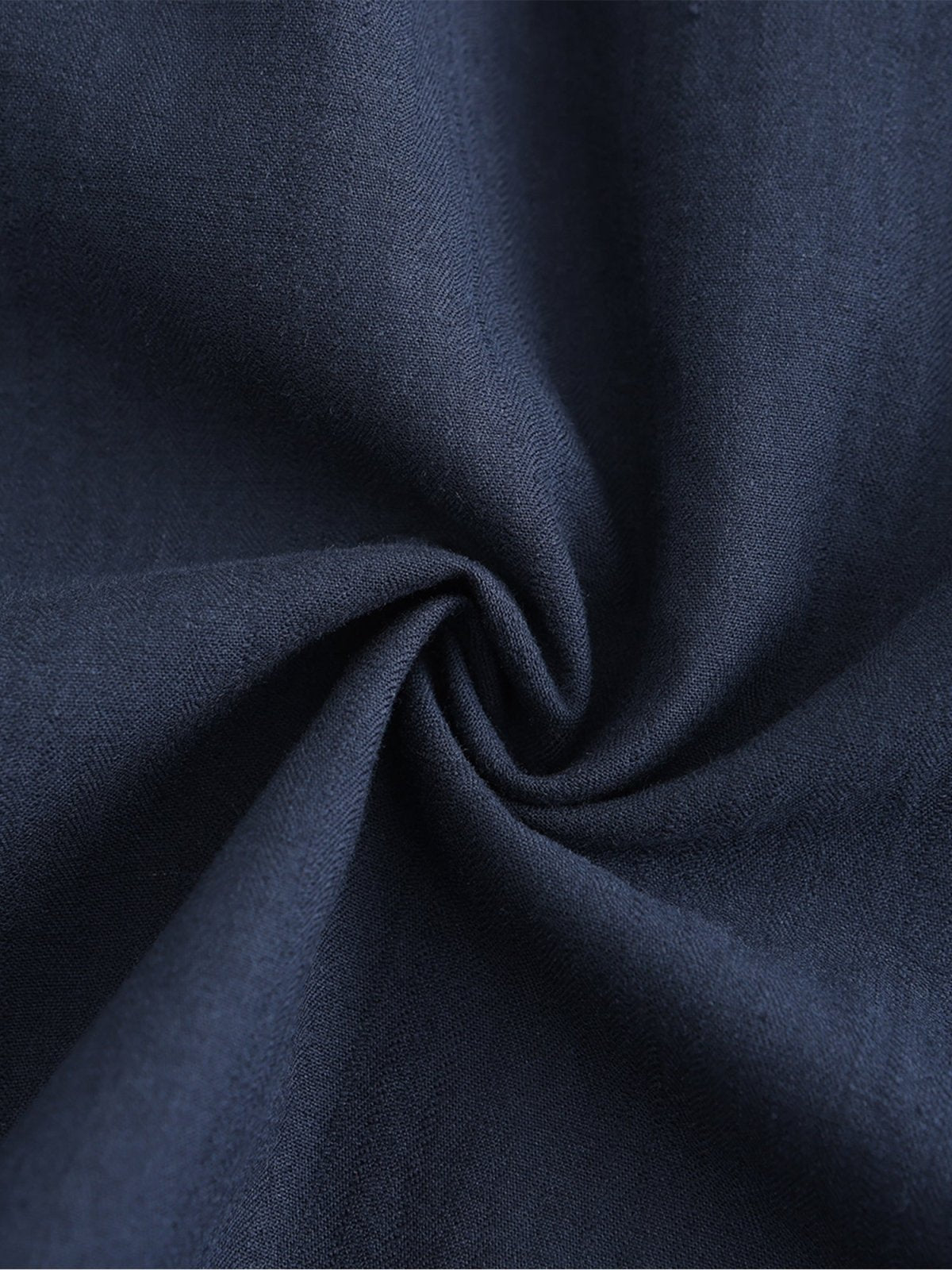 Kino Cotton Two-Way Square Neck Dress - DAG-DD0155-23NavyF - Navy Blue - F - D'ZAGE Designs