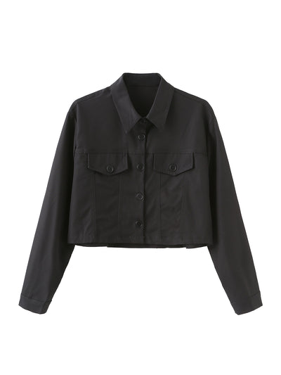 Tyne Cropped Patch Pocket Jacket
