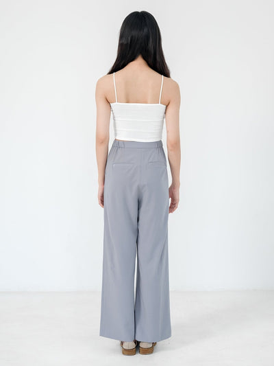 Kristen Basic Crop Bra Top ( 4 Colours ) - DAG-G-220196WhiteF - White - F - D'ZAGE Designs