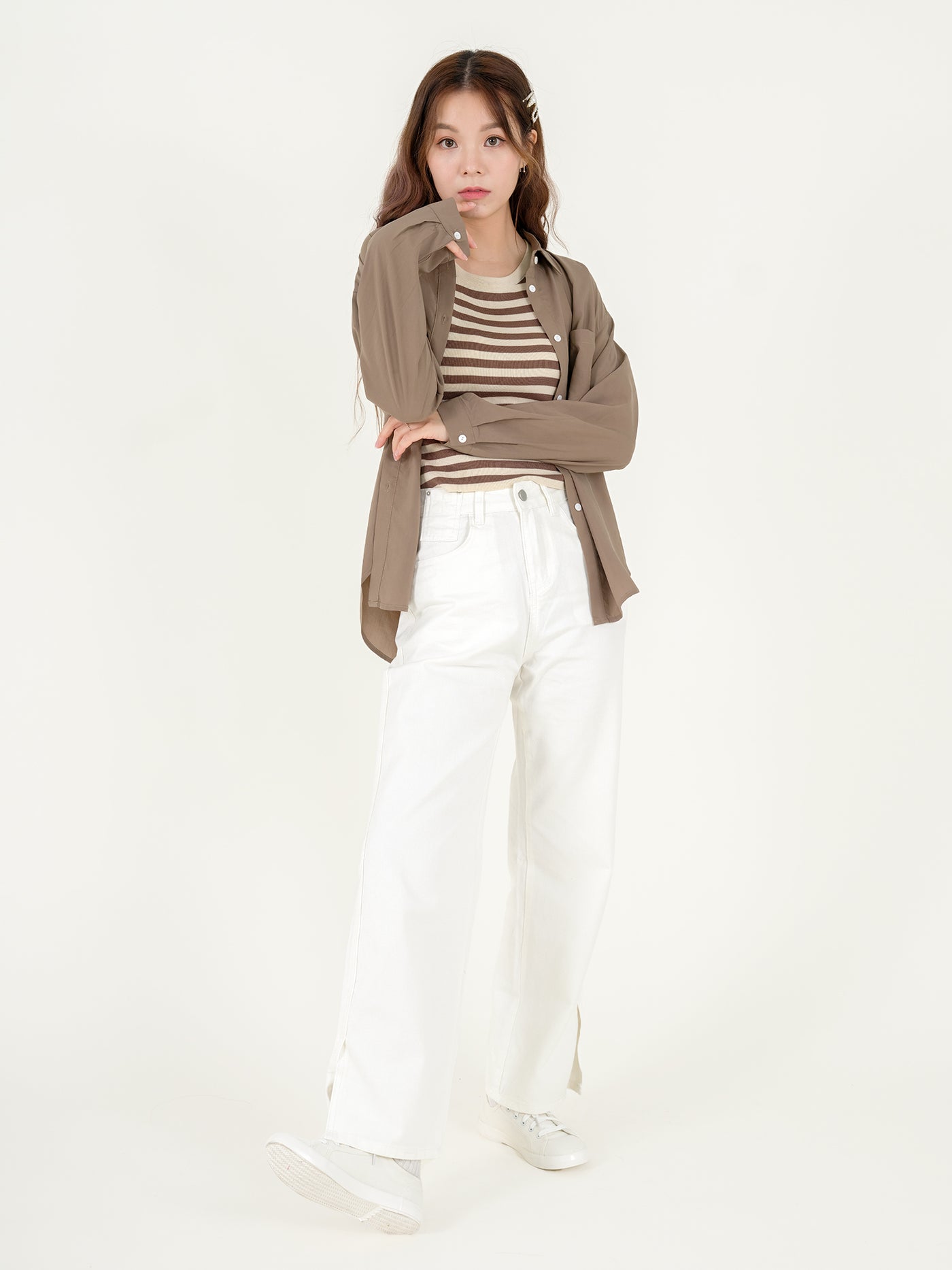 Oversized Long Sleeve Shirt
