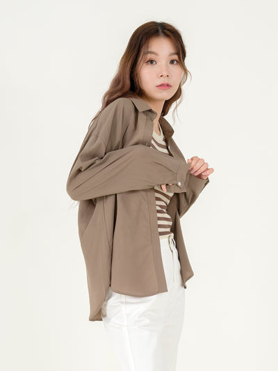 Oversized Long Sleeve Shirt
