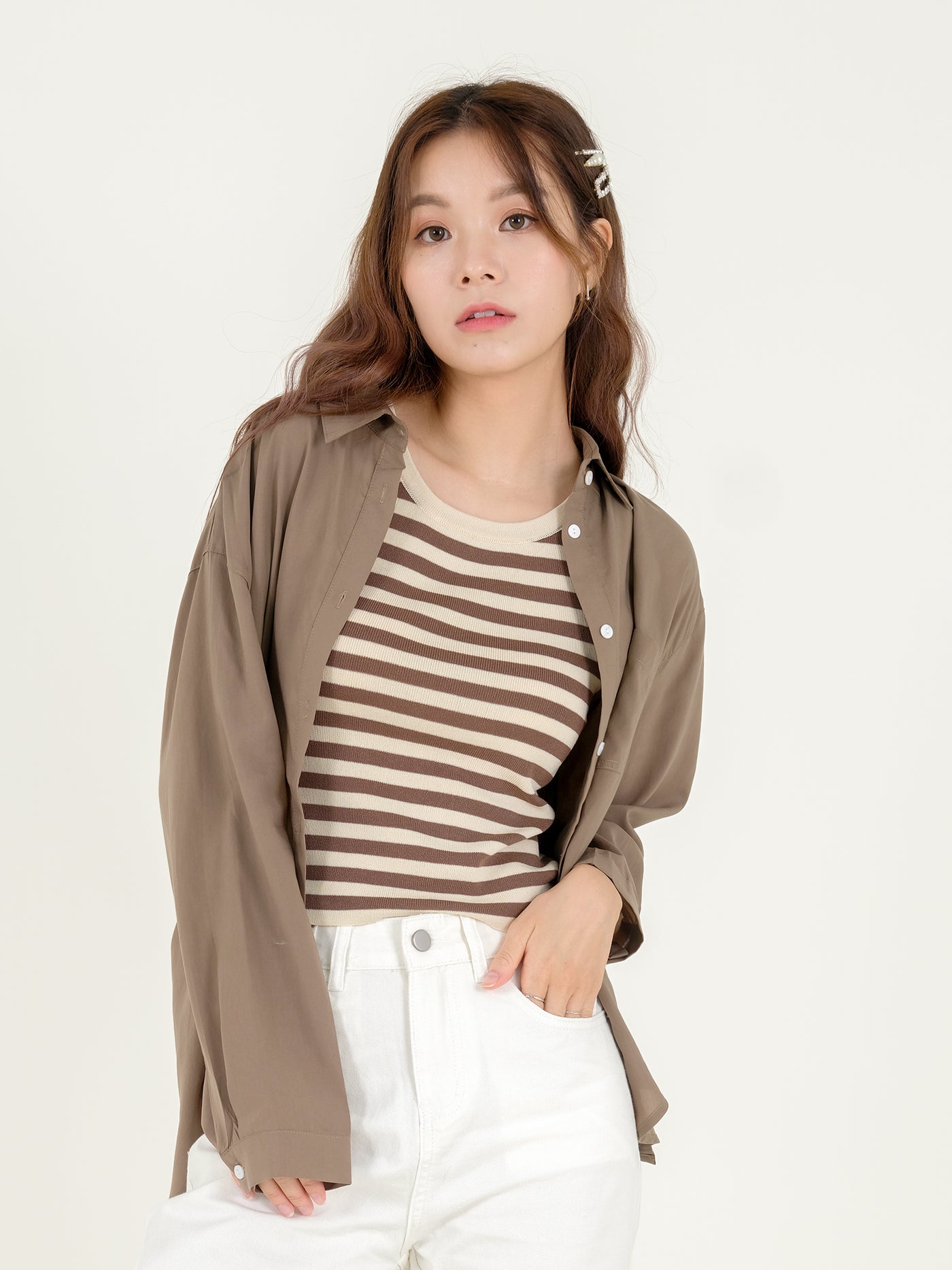 Oversized Long Sleeve Shirt