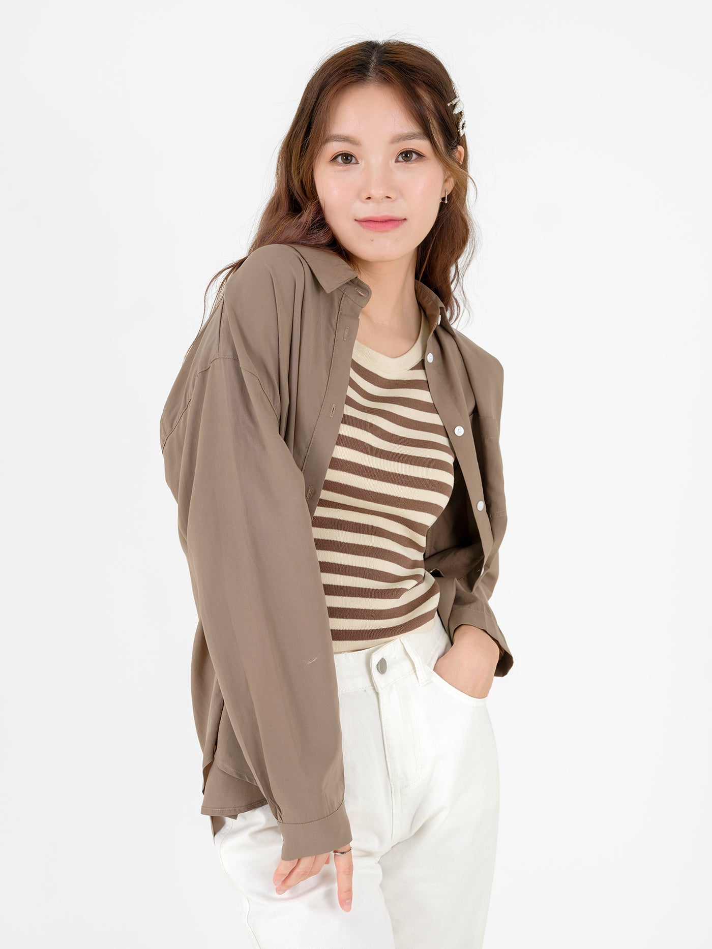 Oversized Long Sleeve Shirt