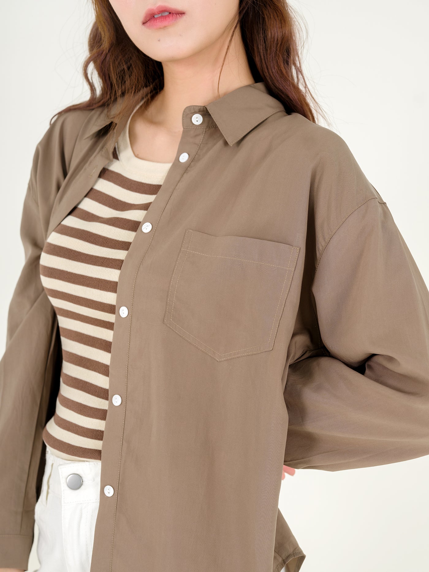 Oversized Long Sleeve Shirt