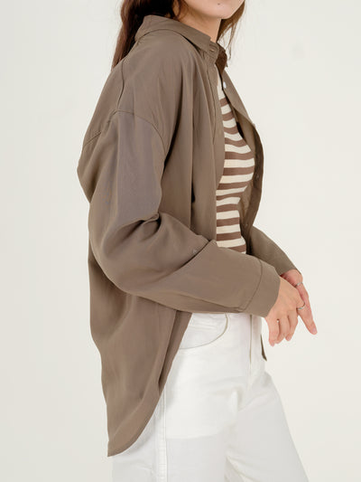 Oversized Long Sleeve Shirt