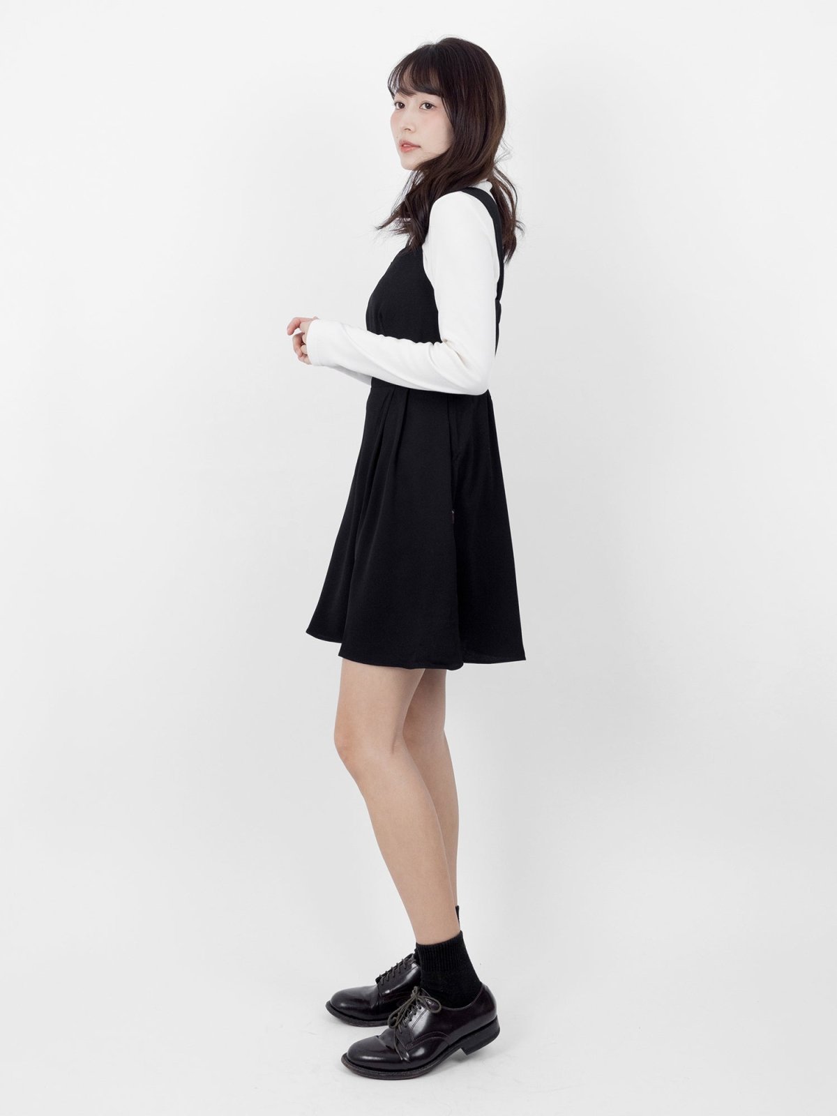 Theia Sweetheart Neck Mini Dress - DAG-DD8731-21BlackS - Black - S - D'ZAGE Designs