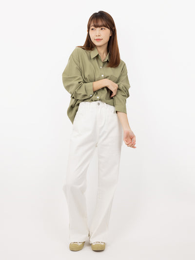 Oversized Long Sleeve Shirt