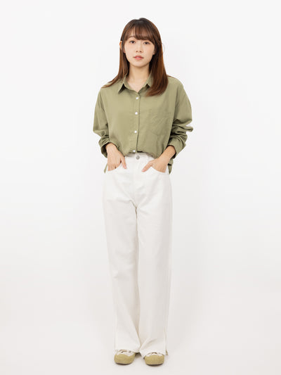Oversized Long Sleeve Shirt