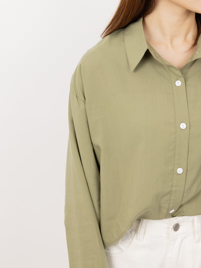 Oversized Long Sleeve Shirt