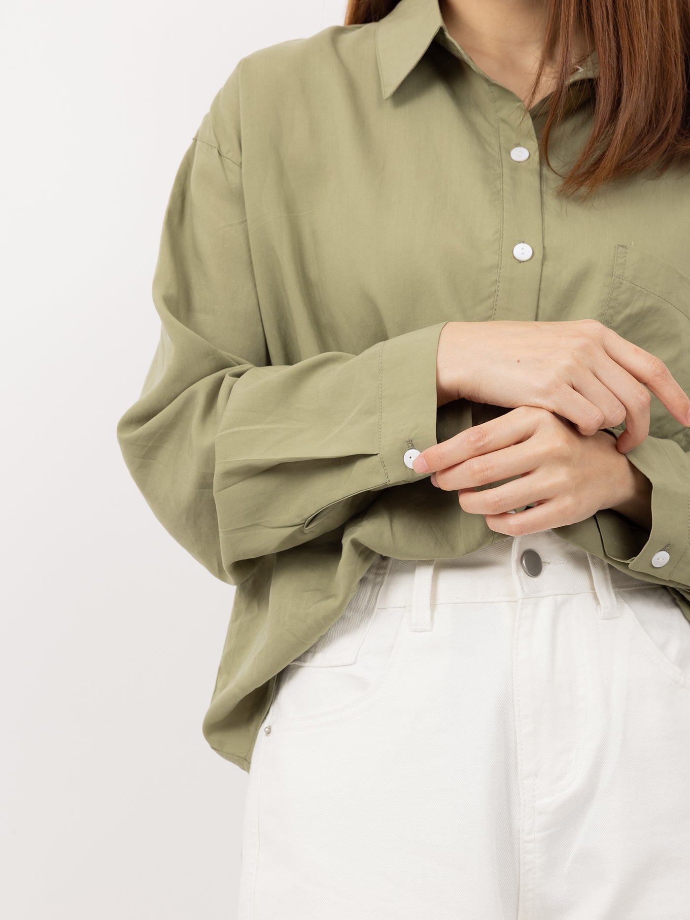 Oversized Long Sleeve Shirt