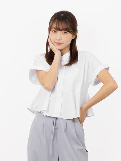 Isla Flared Hemline Shirt