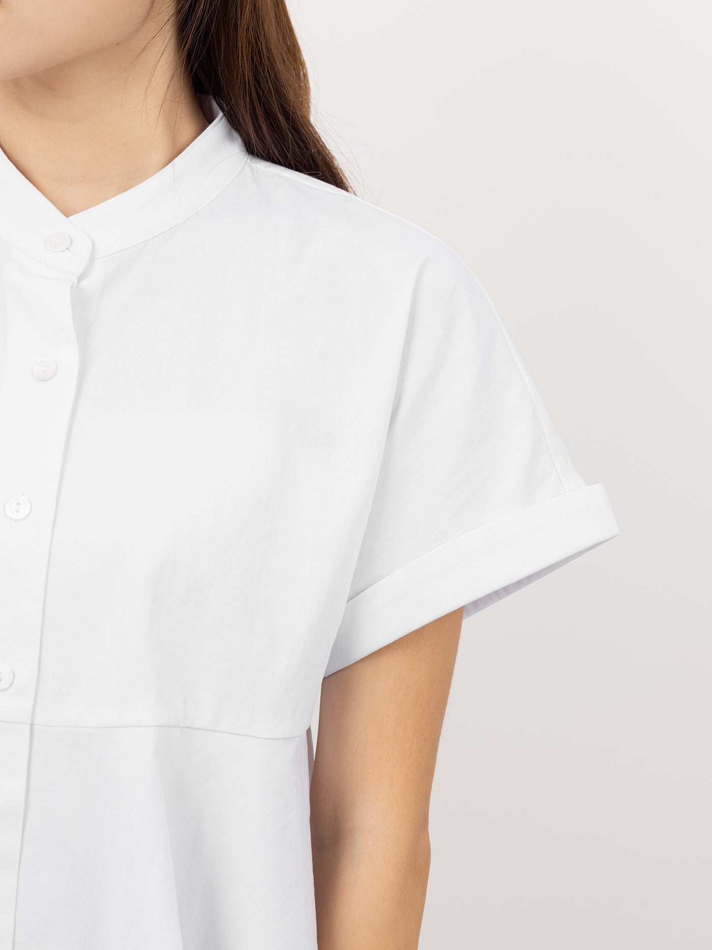 Isla Flared Hemline Shirt